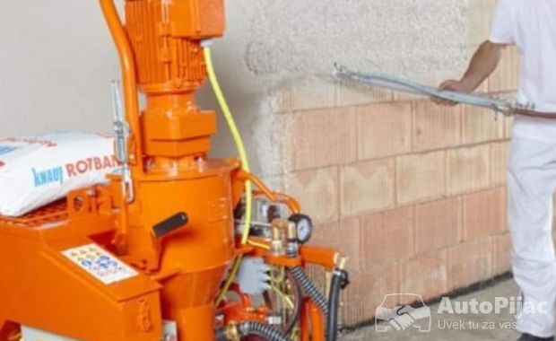Mašinsko malterisanje–Brzo,kvalitetno i povoljno! | Tectorio