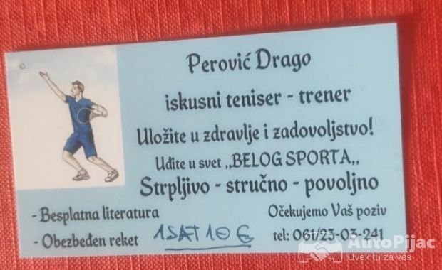 USLUGE-TENISKI TRENER-NOVI SAD