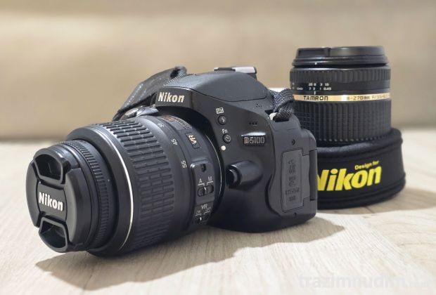 NIKON d5100 2 objektiva