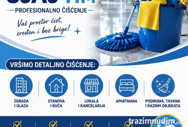 Vršimo kvalitetno čišćenje i redovno održavanje