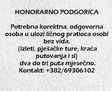 HONORARNO PODGORICA