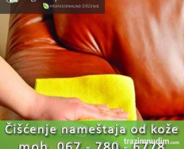 Čišćenje nameštaja od kože 