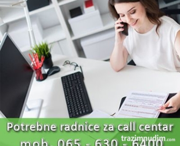 Potrebne radnice za call centar